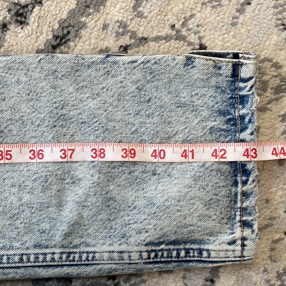 Free People High Waisted Distressed Rigid Denim - Picture 13 of 15